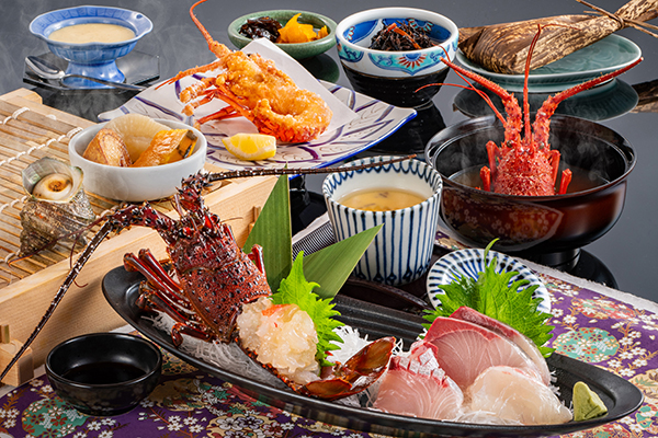 ４０周年記念伊勢海老お造りコース